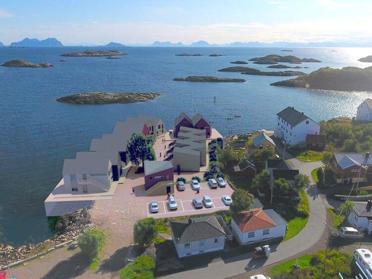 Lofoten Bryggeleiligheter Henningsvær Exteriör bild