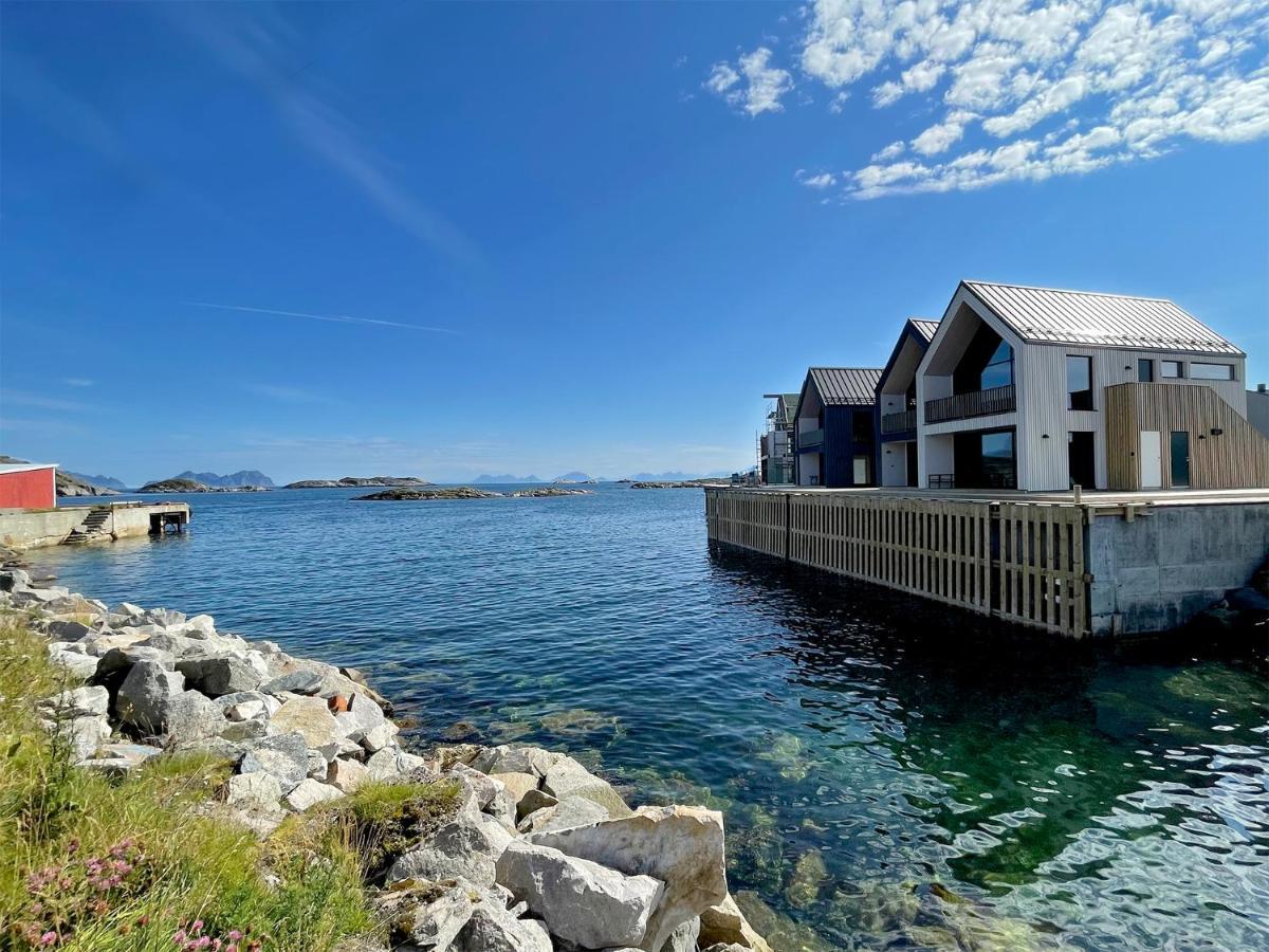 Lofoten Bryggeleiligheter Henningsvær Exteriör bild