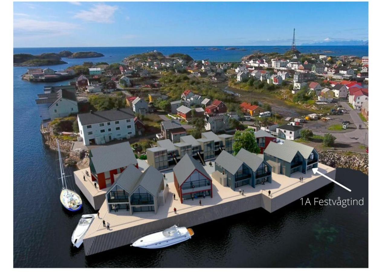 Lofoten Bryggeleiligheter Henningsvær Exteriör bild