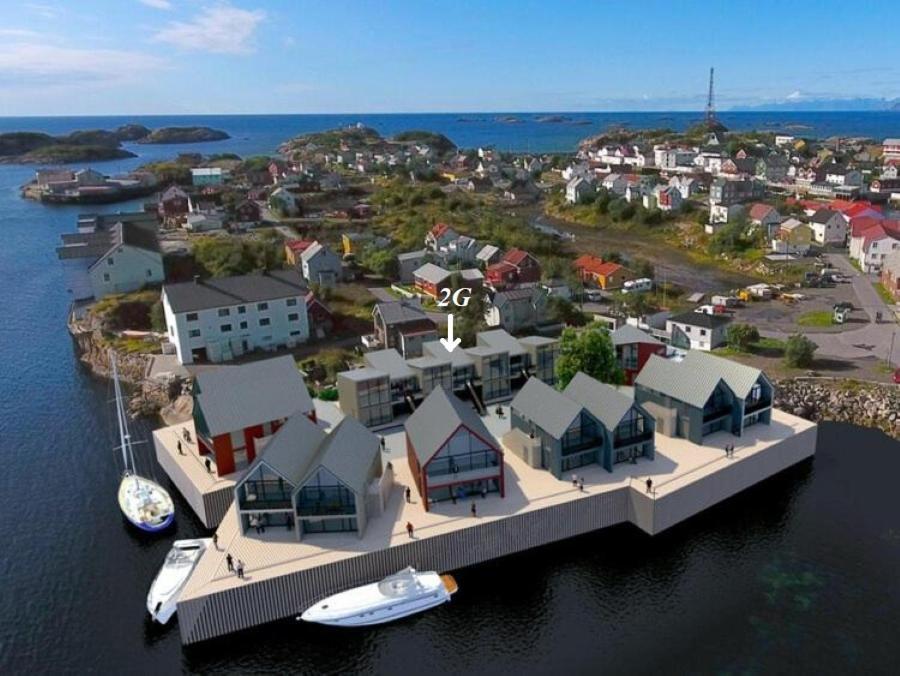 Lofoten Bryggeleiligheter Henningsvær Exteriör bild