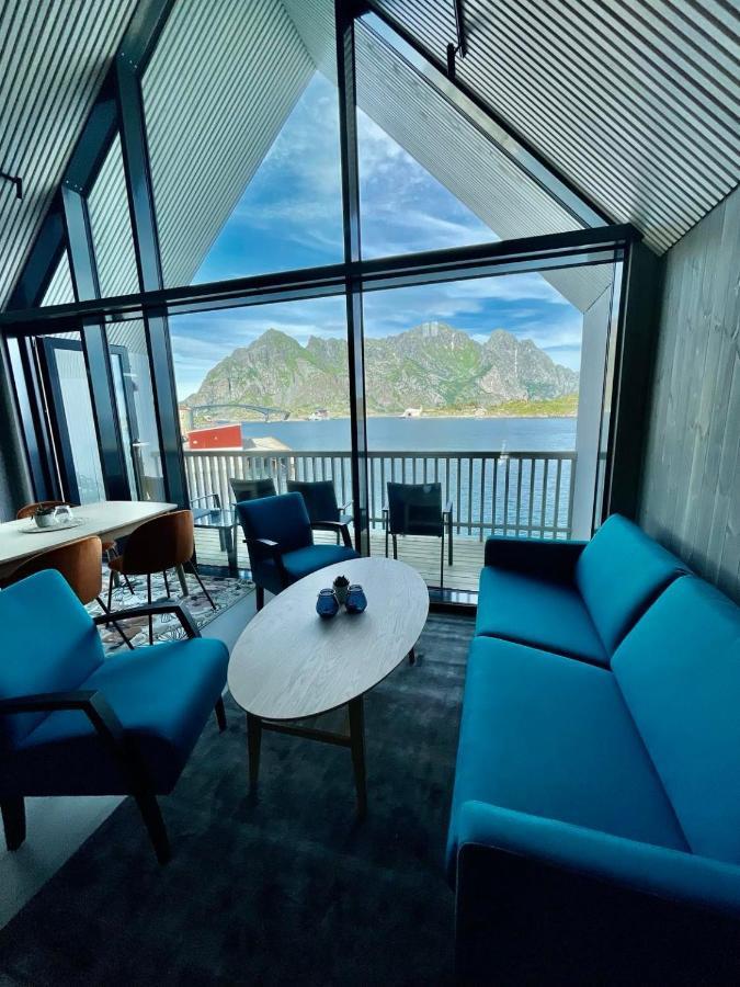 Lofoten Bryggeleiligheter Henningsvær Exteriör bild
